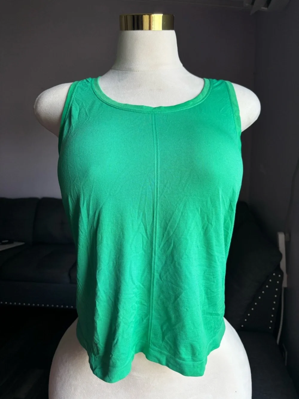 all in motion Green Scoop Neck Athletic Tank Top - Picture 1 of 4